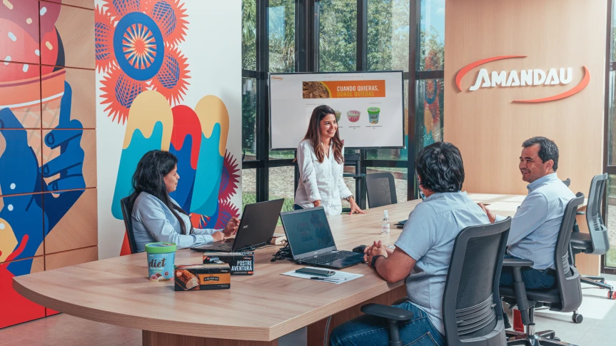 Helados artesanales Amandau